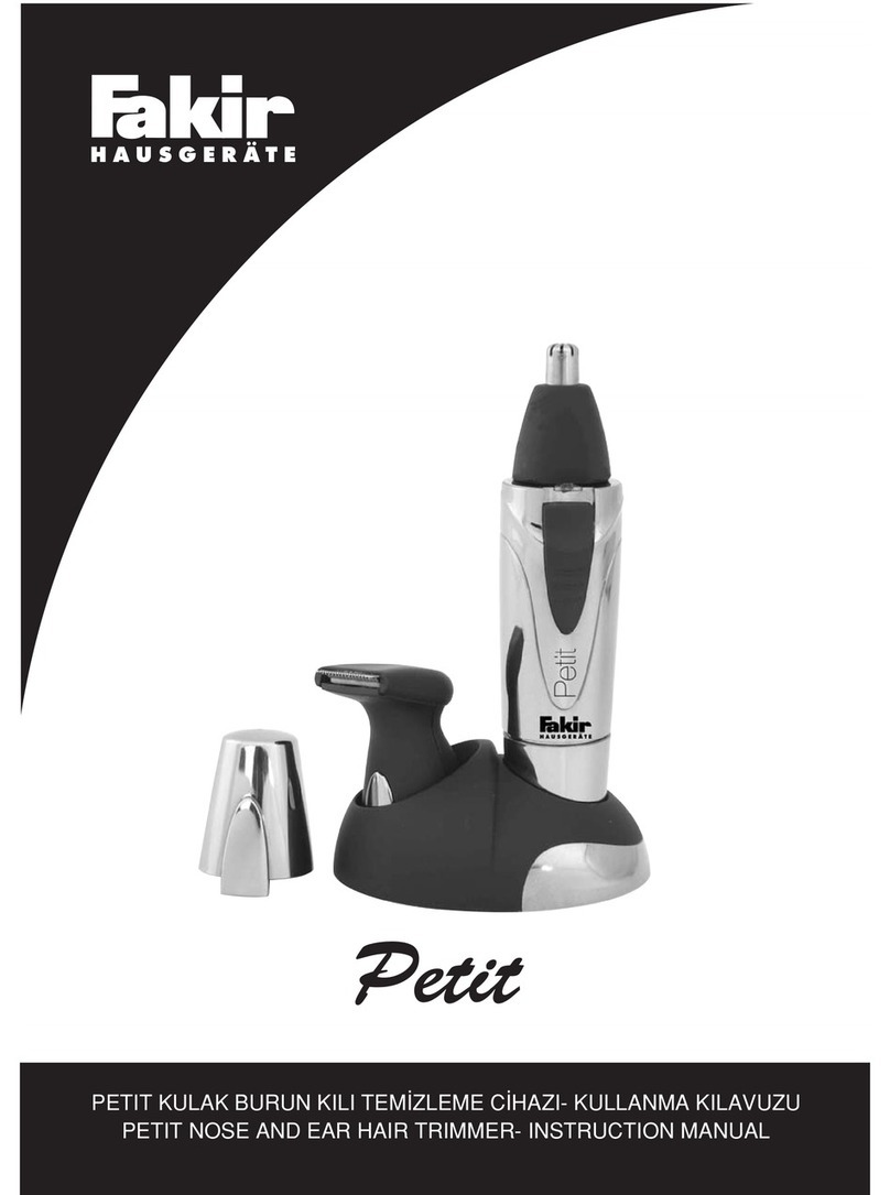 Fakir PETIT instruction manual