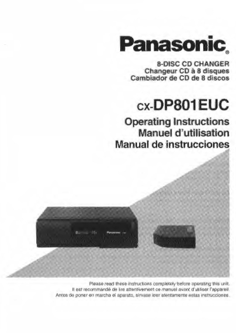 Panasonic CX-DP801EUC User manual