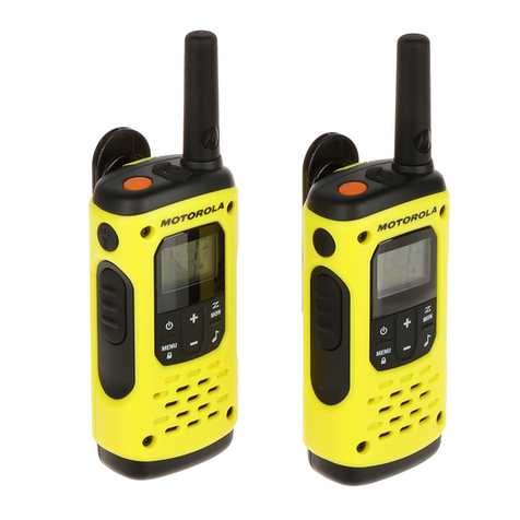 Motorola TLKR T92 H2O owner's manual