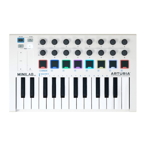 Arturia MiniLab Mk II User manual