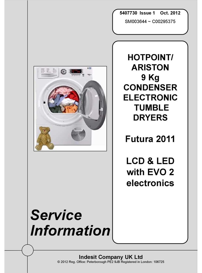 Indesit tcud93b Operating and installation instructions Indesit tcud93b Operating and installation instructions