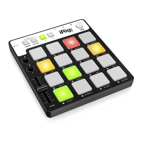 IK Multimedia irig pads User manual IK Multimedia irig pads User manual