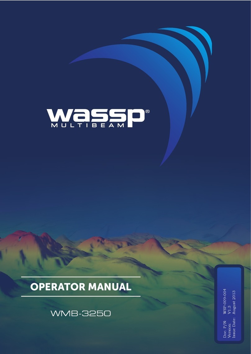 Wassp WMB-3250 Operator's manual