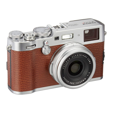 FujiFilm X100F owner's manual
