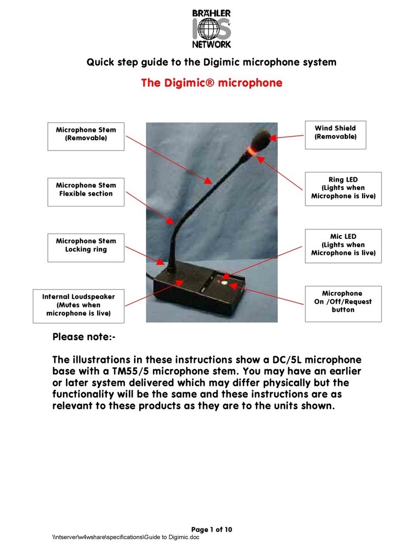 Brahler DIGIMIC User manual