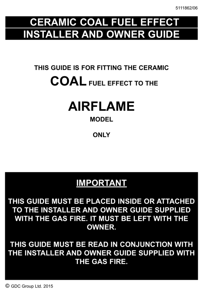 GDC AIRFLAME Instructions for use