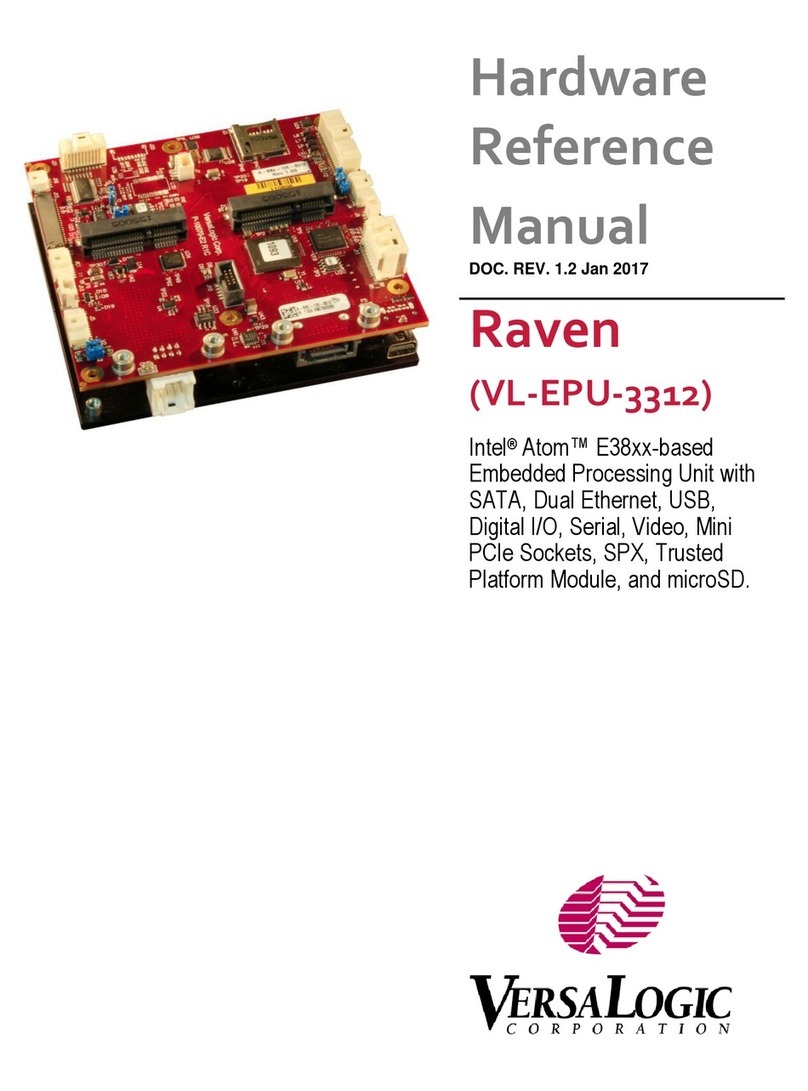 VersaLogic VL-EPU-3312 Hardware reference guide VersaLogic VL-EPU-3312 Hardware reference guide