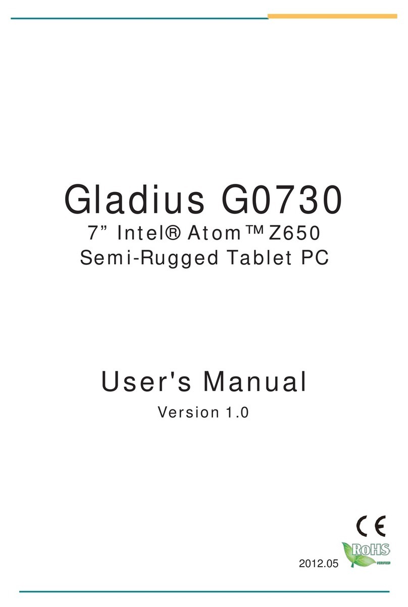 Gladius G0730 User manual