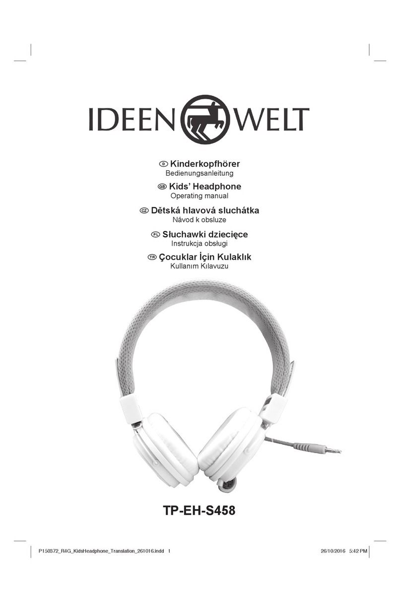 Ideen Welt TP-EH-S458 operating manual