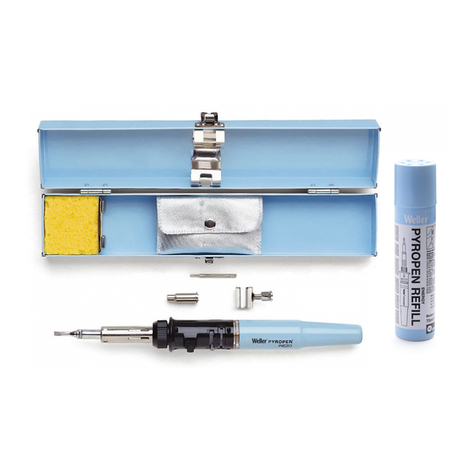 Weller PYROPEN Piezo User manual