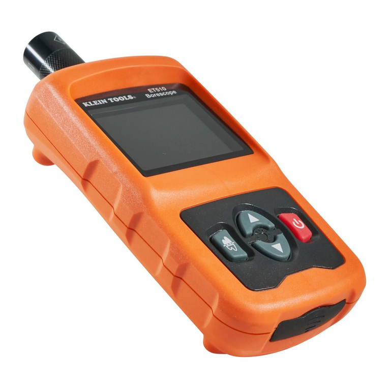 Klein Tools ET510 instruction manual