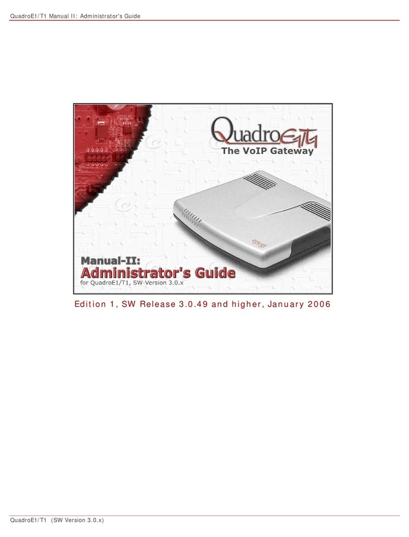 Epygi QUADRO T1 Service manual