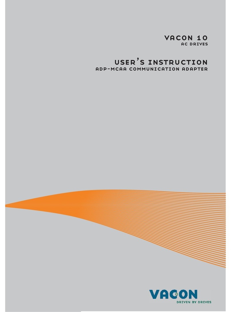 Vacon 10 Installation instructions