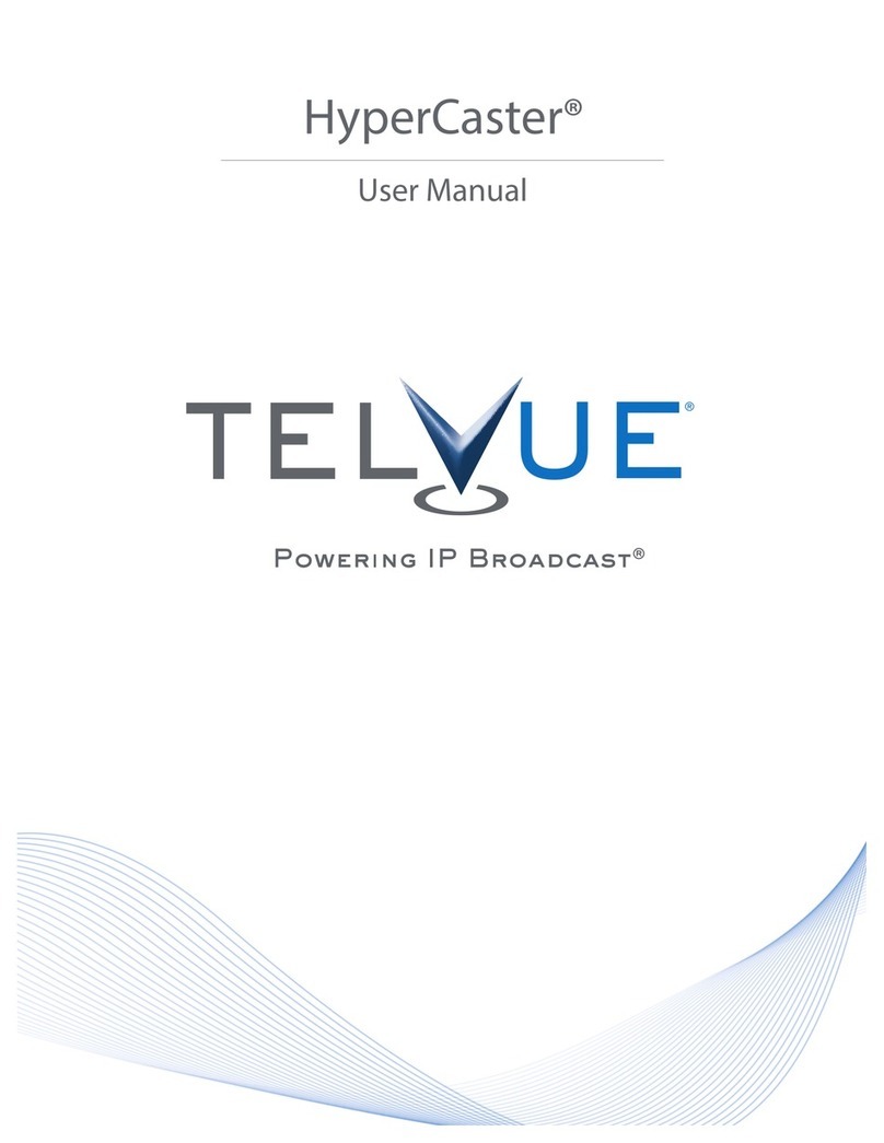 Telvue HyperCaster user manual