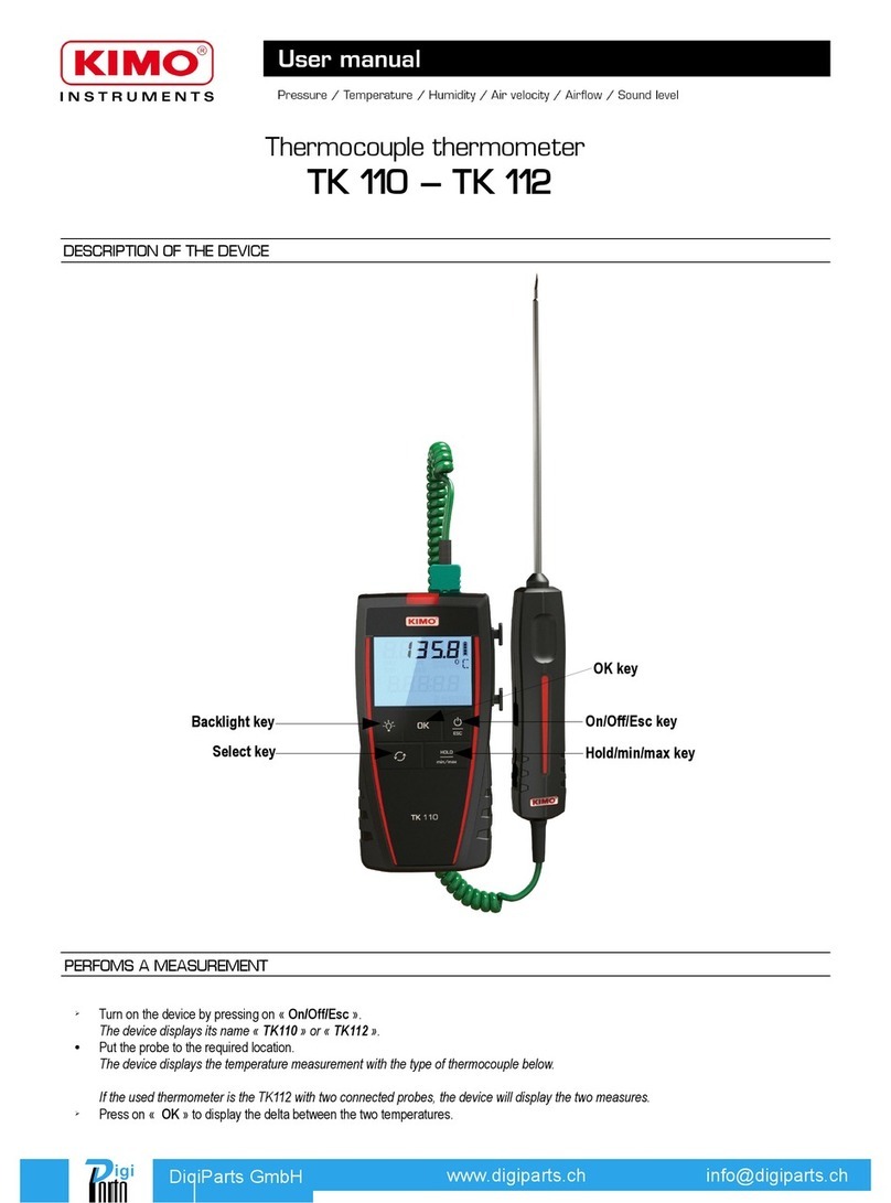 Kimo tk110 user manual