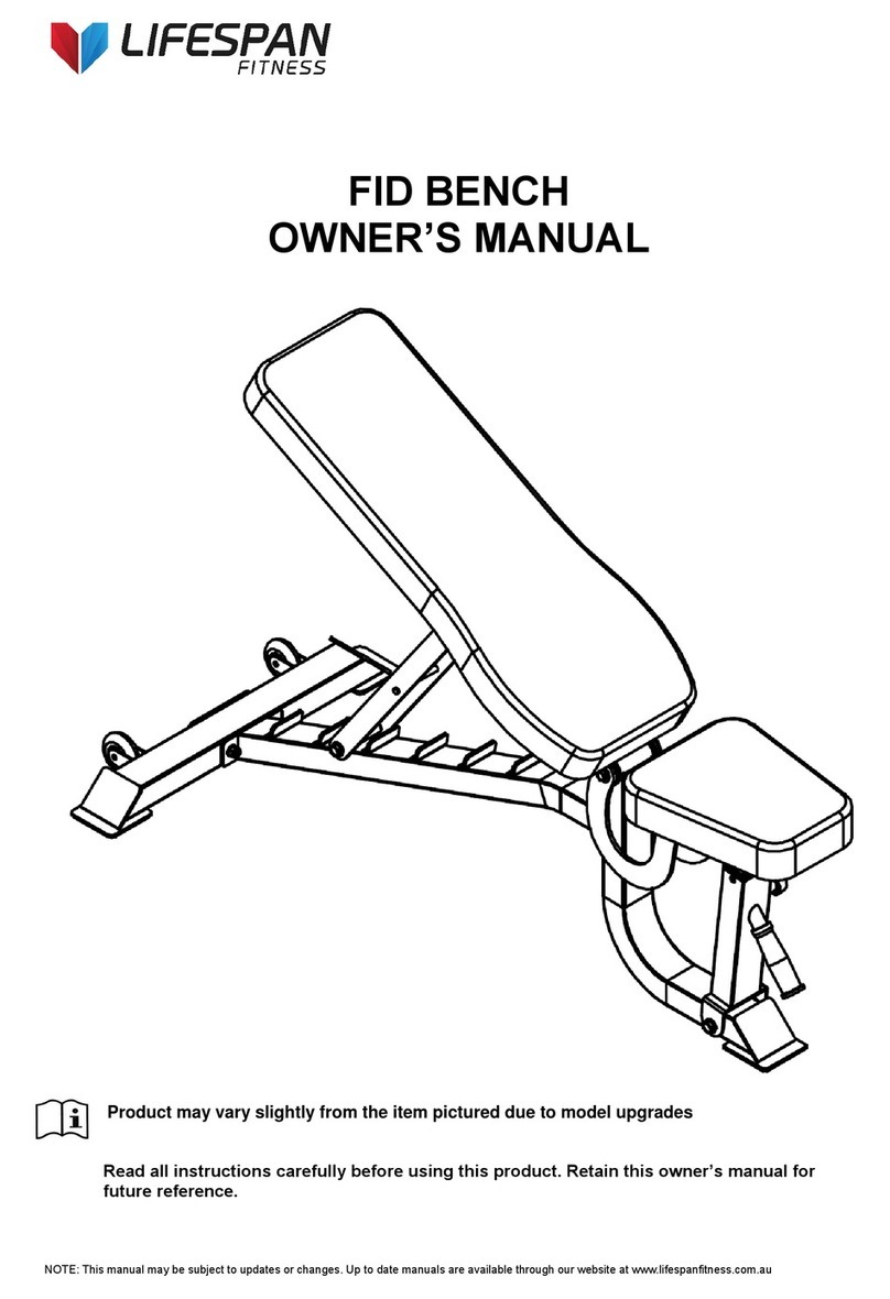 Life Span FID BENCH User manual