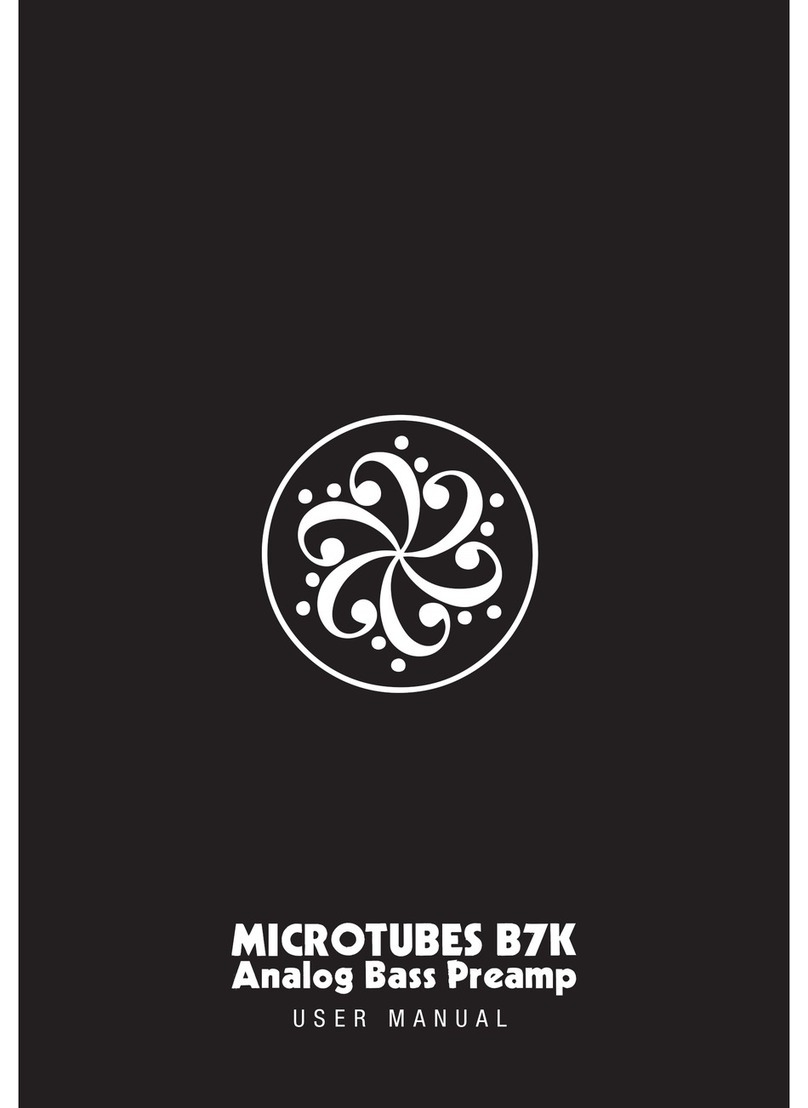 Darkglass Microtubes B7K user manual
