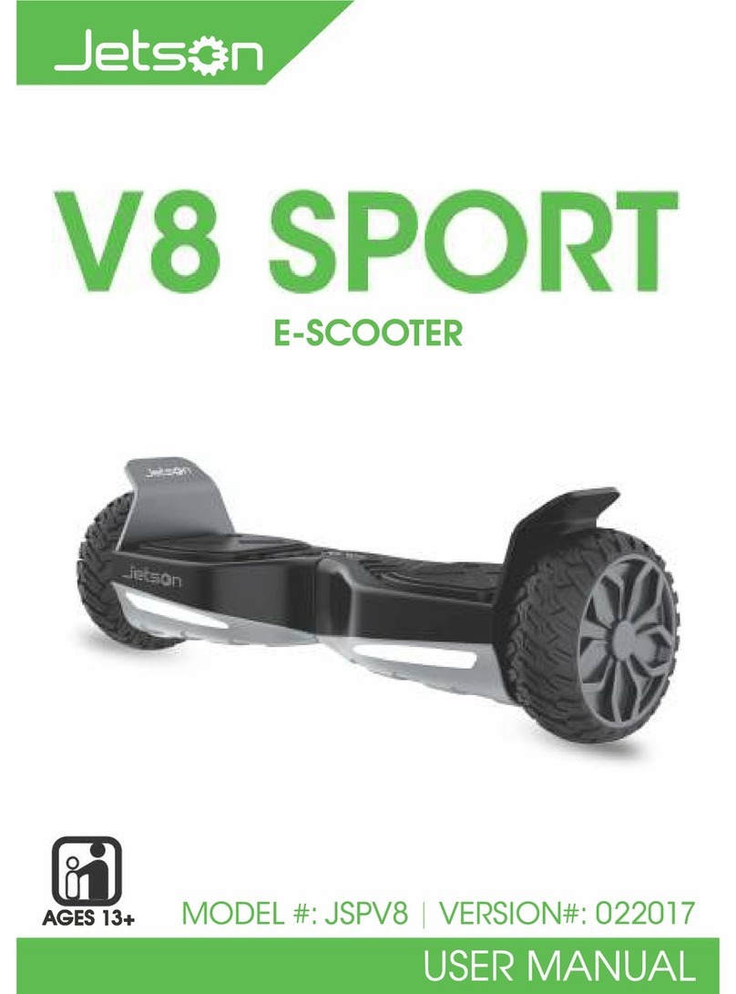Jetson V8 SPORT JSPV8 User manual