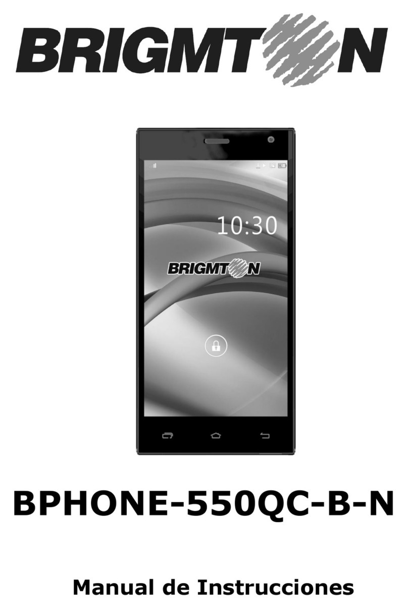 Brigmton BPHONE-550QC-B-N instruction manual