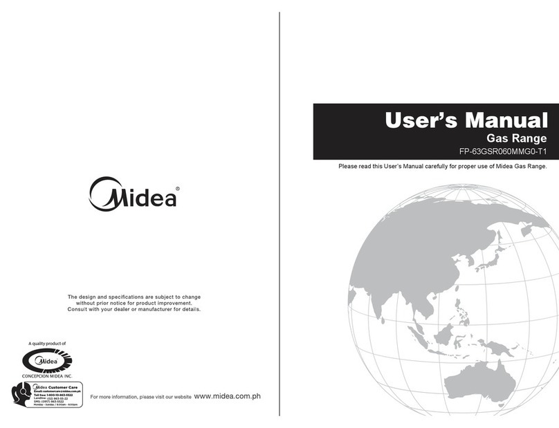 Midea FP-63GSR060MMG0-T1 user manual