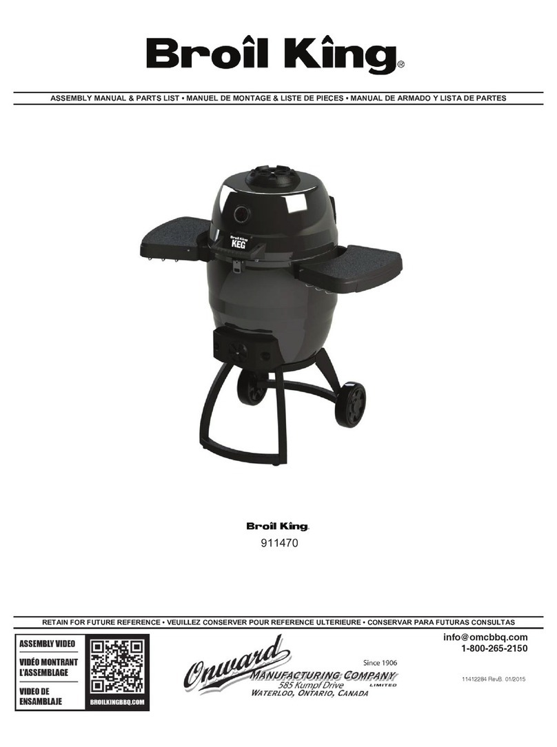 Broil King 911470 Assembly manual