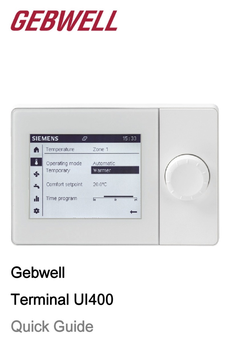 Gebwell UI400 quick guide