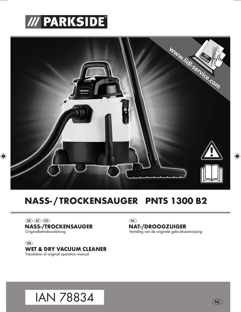 Parkside PNTS 1300 B2 Owner's manual