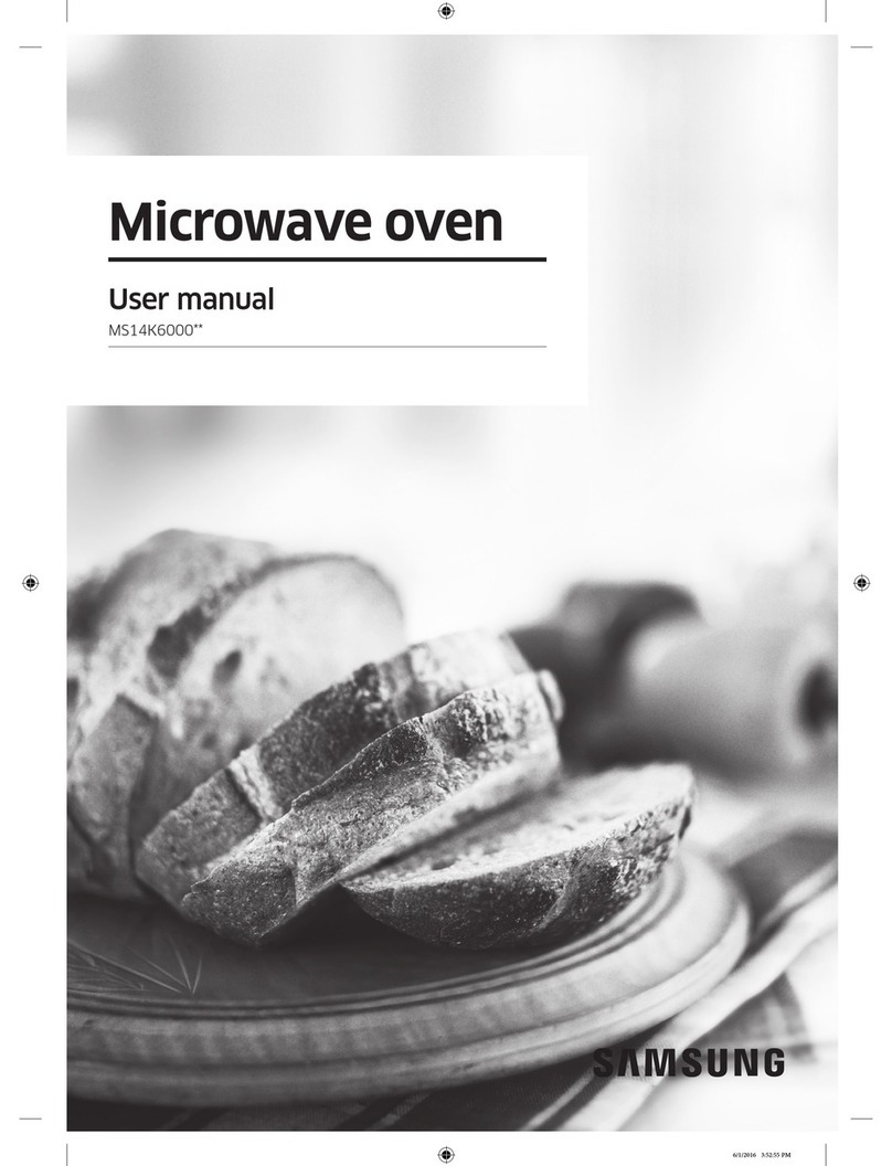 Samsung MS14K6000 series user manual