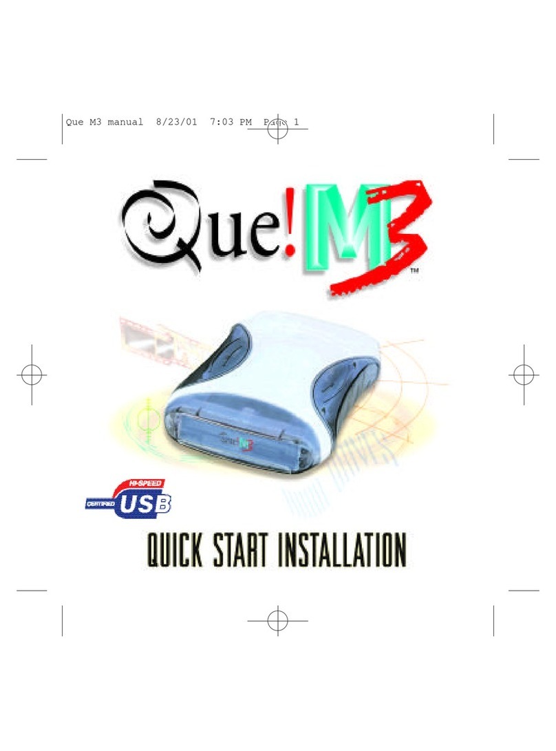 QPS que! m3 Quick start installation guide