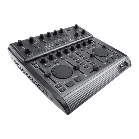 Behringer B-CONTROL DEEJAYBCD2000 User manual