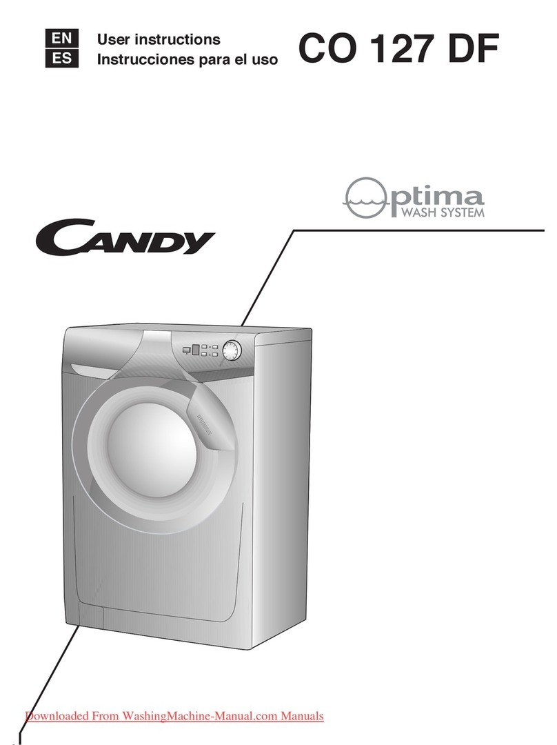 Candy CO 127 DF User manual