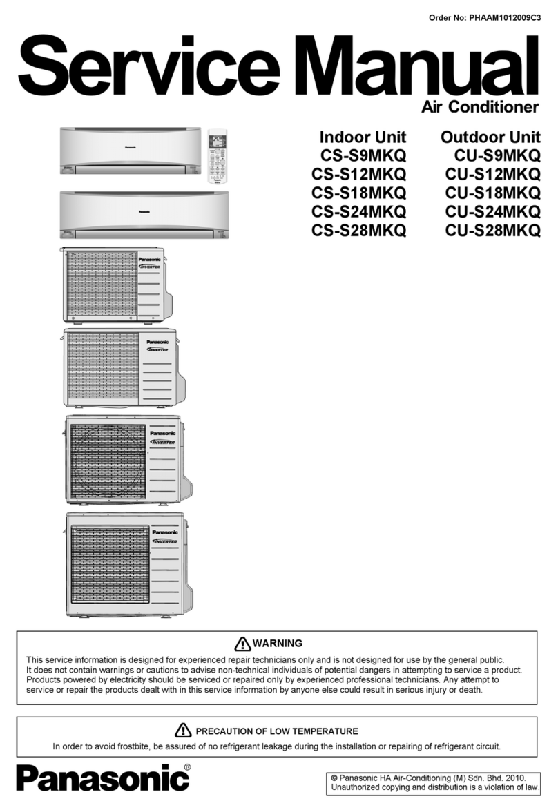 Panasonic CS-S9MKQ User manual