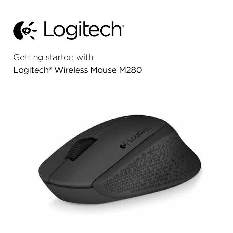 Logitech M280 User manual Logitech M280 User manual
