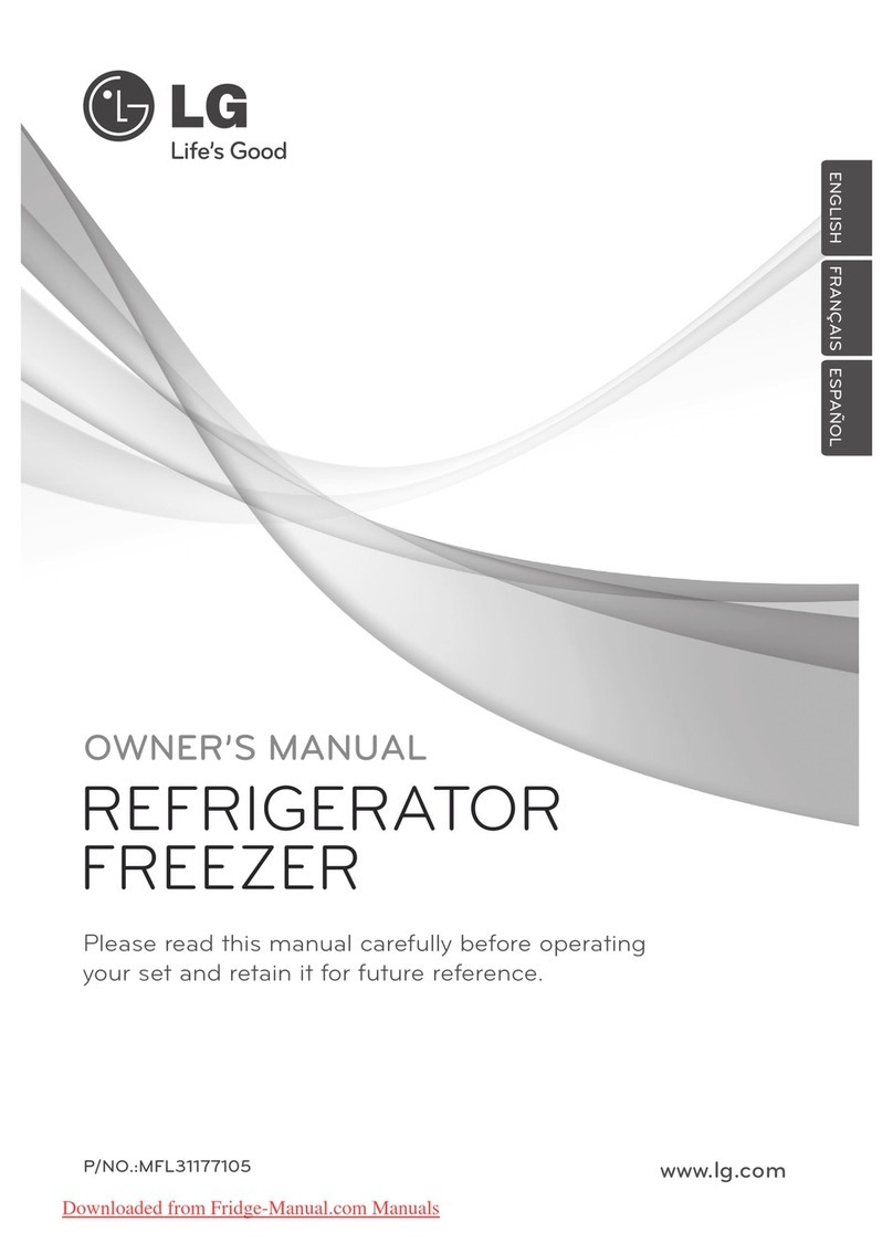 LG GR-409 User manual