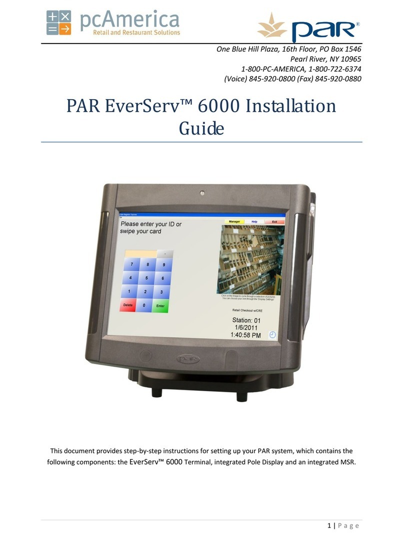 PAR EverServ 6000 installation guide