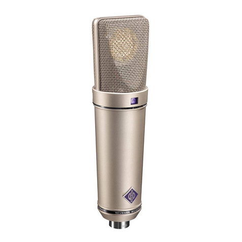 Neumann U89 User manual