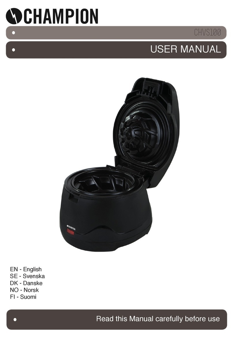 Champion CHVS100 user manual