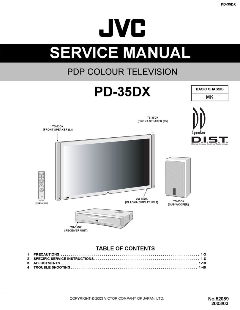 JVC PD-35DX, PD-42DX User manual