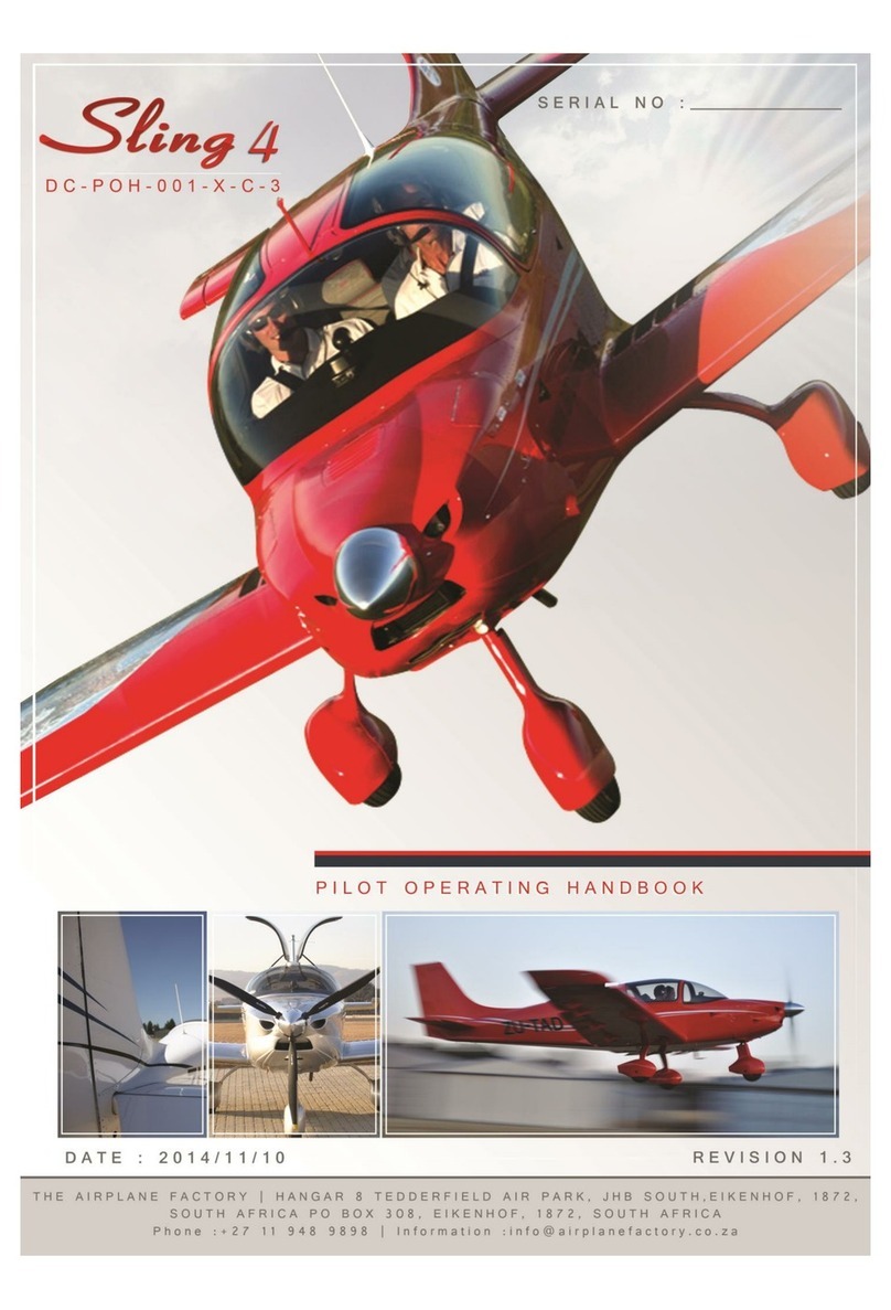 Airplane Factory SLING 4 Pilot operating handbook