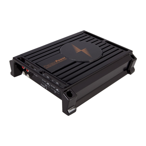 Precision Power P600.2 User manual