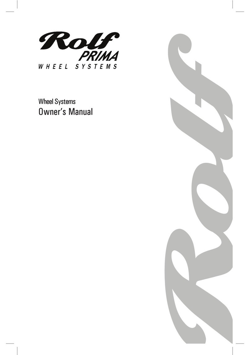ROLF PRIMA owner's manual