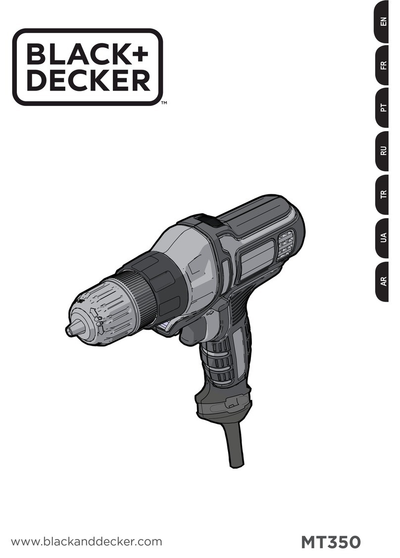 Black & Decker MT350 Original instructions