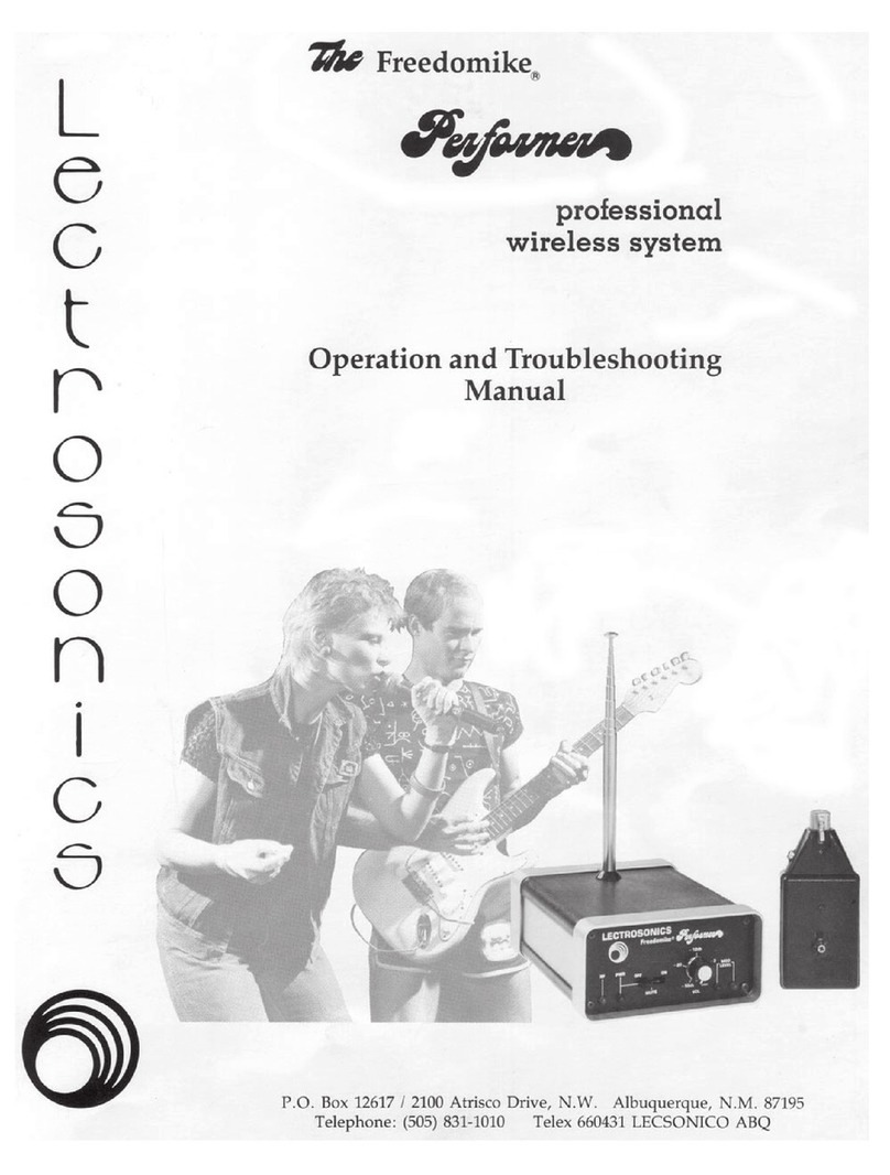 Lectronics Freedomike Performer User manual