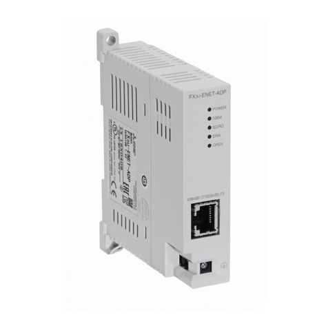Mitsubishi Electric FX3U-ENET-ADP User manual