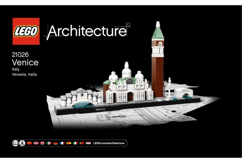 LEGO ARCHITECTURE 21026 VENICE Building instructions