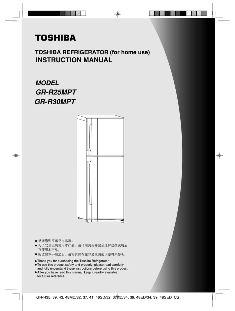 Toshiba GR-R25MPT User manual