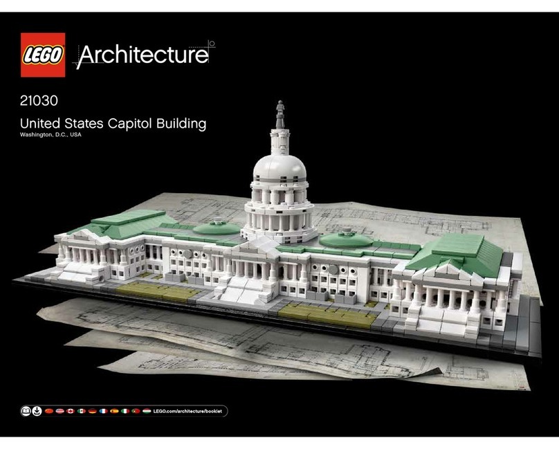 LEGO ARCHITECTURE 21030 UNITED STATES CAPITOL... Building instructions