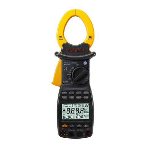Mastech MS2205 User manual