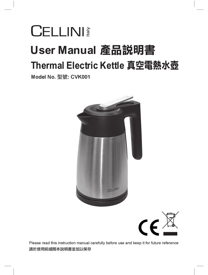 Cellini CVK001 user manual