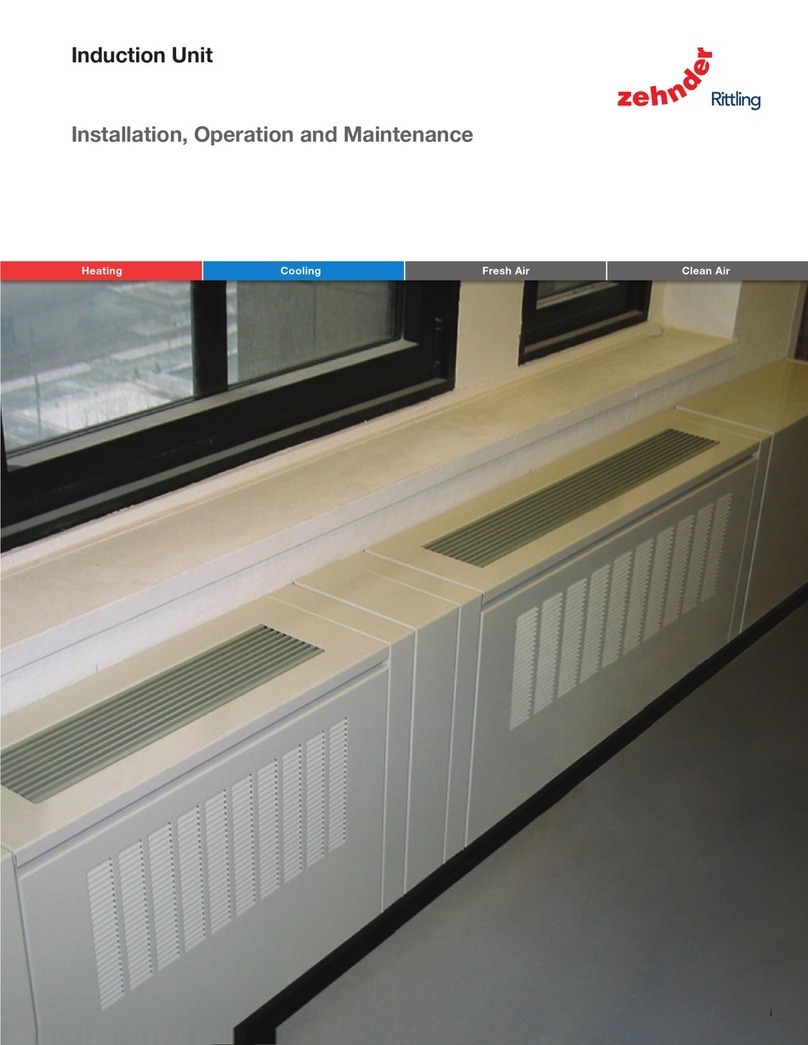 Zehnder Rittling HC Installation and operating instructions